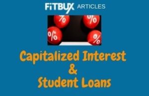 Capitalized interest student loan