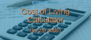 Cost of living calculator zip code